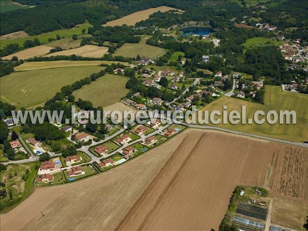 Photo aérienne de Chamagnieu