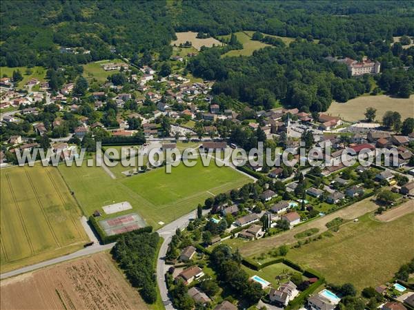 Photo aérienne de Chamagnieu