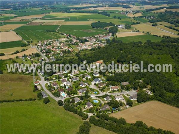 Photo aérienne de Chamagnieu