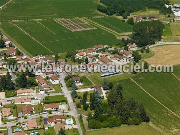 Photo aérienne de Chamagnieu