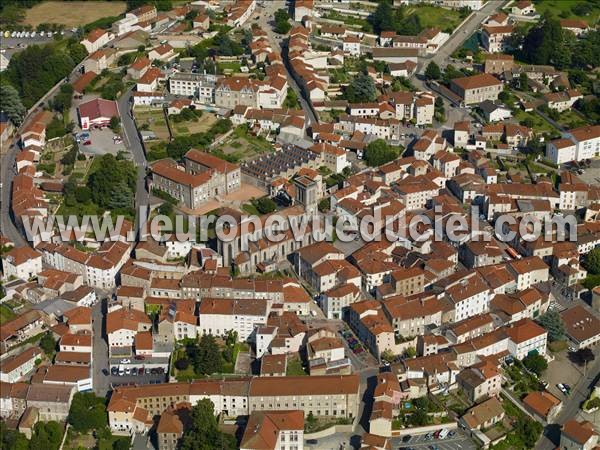 Photo aérienne de Panissières