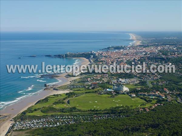 Photo aérienne de Biarritz