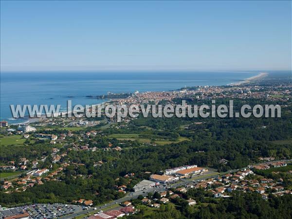 Photo aérienne de Biarritz