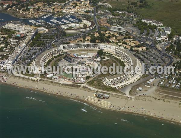 Photo aérienne de Agde