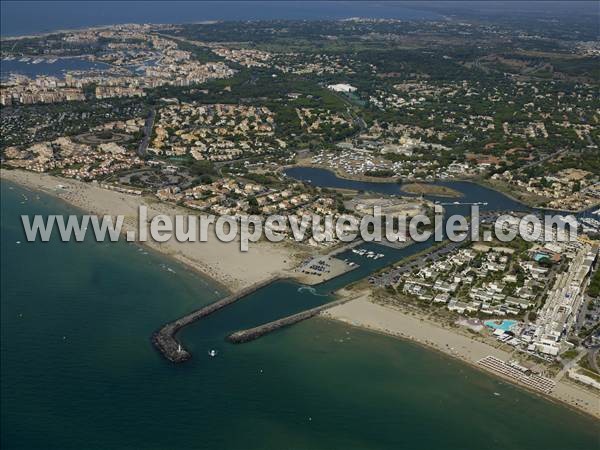 Photo aérienne de Agde