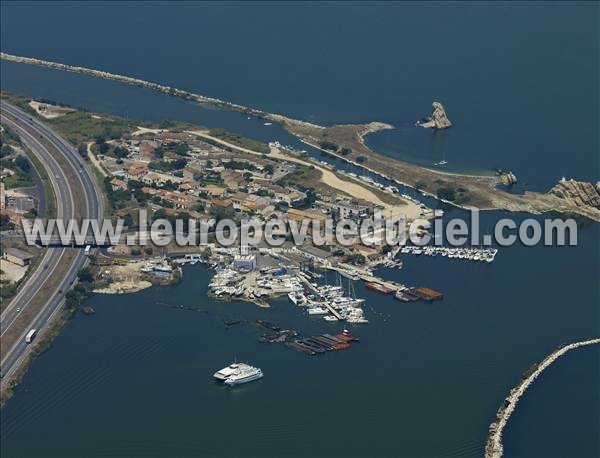 Photo aérienne de Chteauneuf-les-Martigues