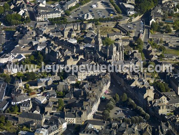 Photo aérienne de Guingamp