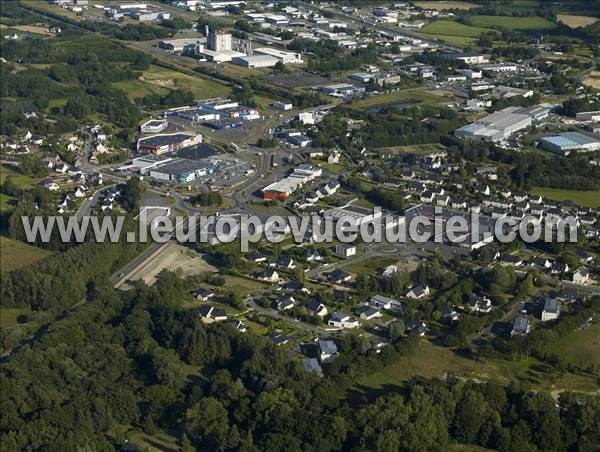 Photo aérienne de Guingamp