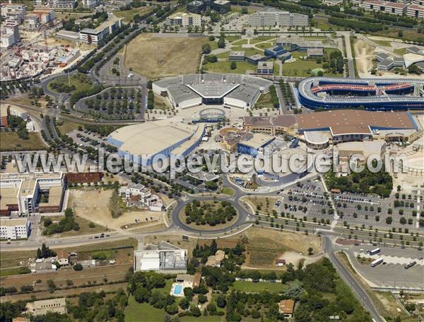 Photo aérienne de Montpellier Photo aérienne de Montpellier