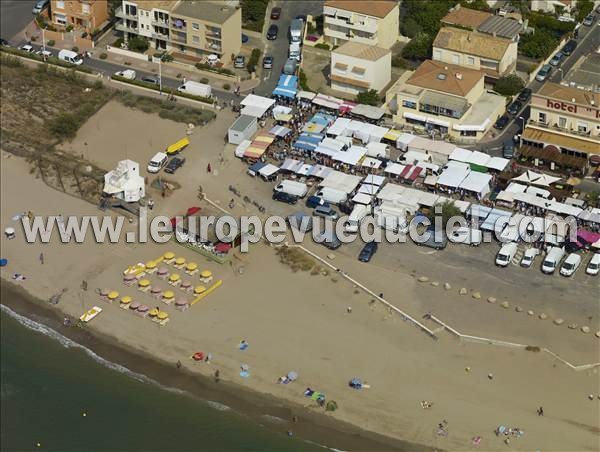 Photo aérienne de Portiragnes