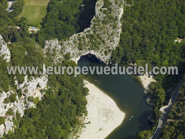 Photo aérienne de Vallon-Pont-d'Arc