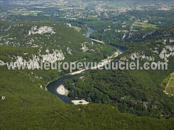 Photo aérienne de Vallon-Pont-d'Arc