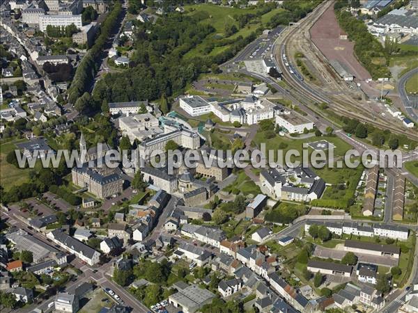 Photo aérienne de Coutances