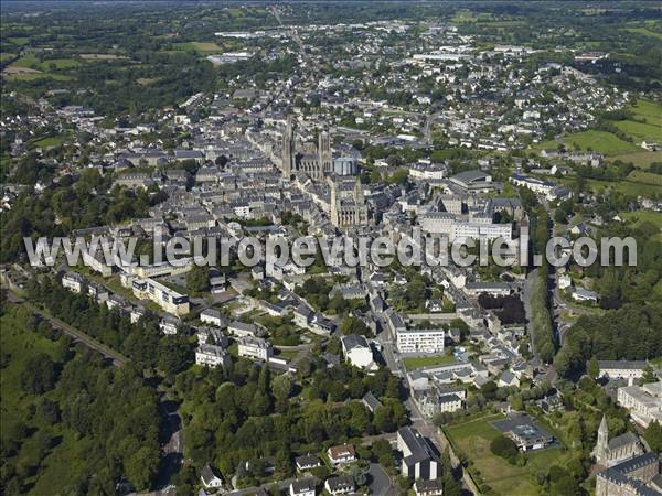 Photo aérienne de Coutances