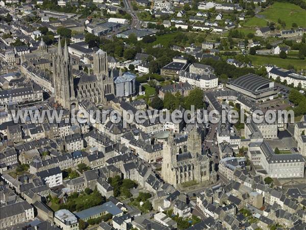 Photo aérienne de Coutances