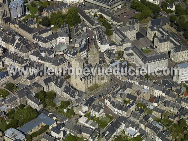 Photo aérienne de Coutances