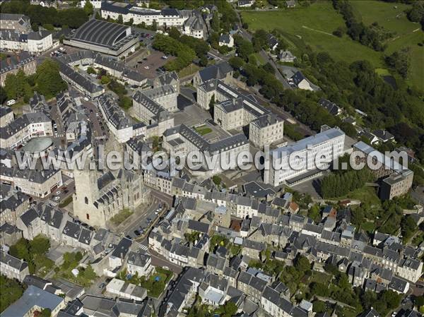 Photo aérienne de Coutances