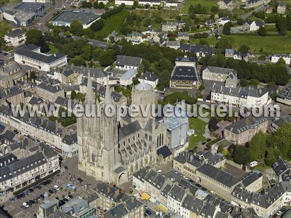 Photo aérienne de Coutances