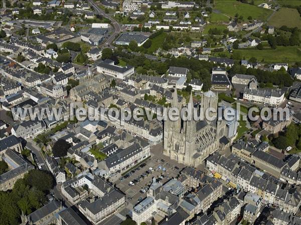 Photo aérienne de Coutances