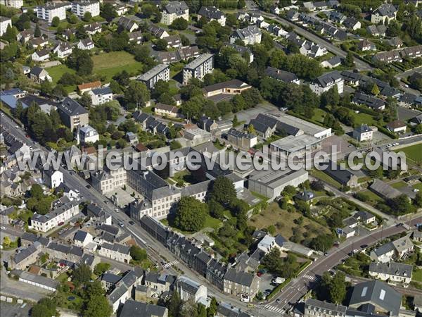 Photo aérienne de Coutances