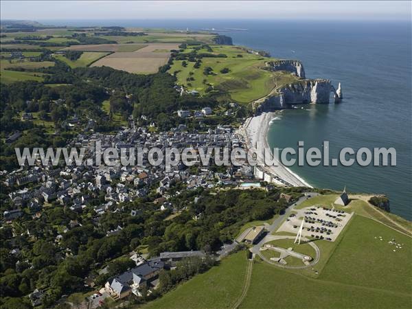 Photo aérienne de tretat