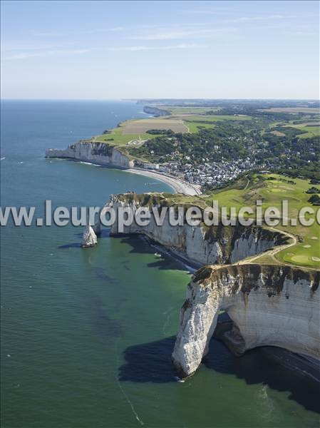 Photo aérienne de tretat