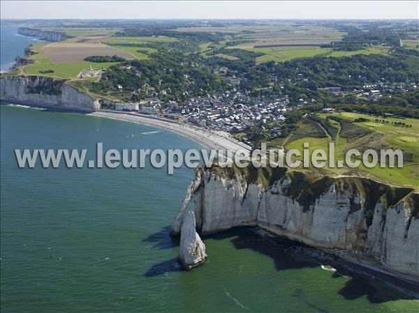 Photo aérienne de tretat