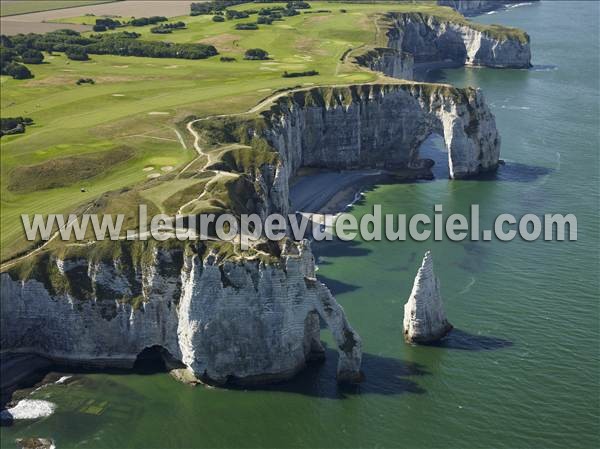 Photo aérienne de tretat