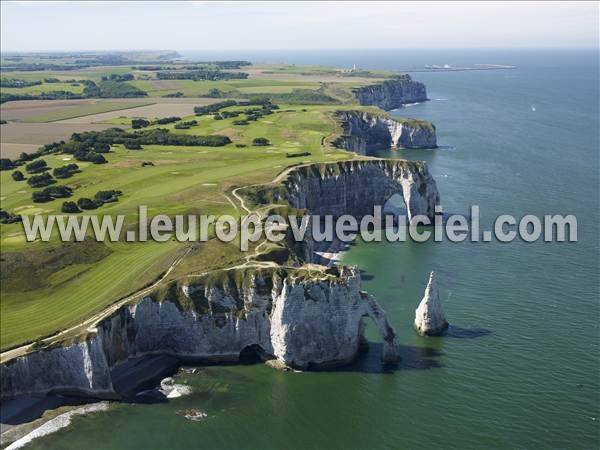 Photo aérienne de tretat