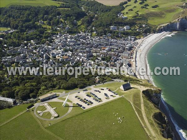 Photo aérienne de tretat