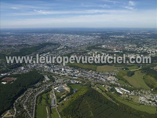 Photo aérienne de Rouen