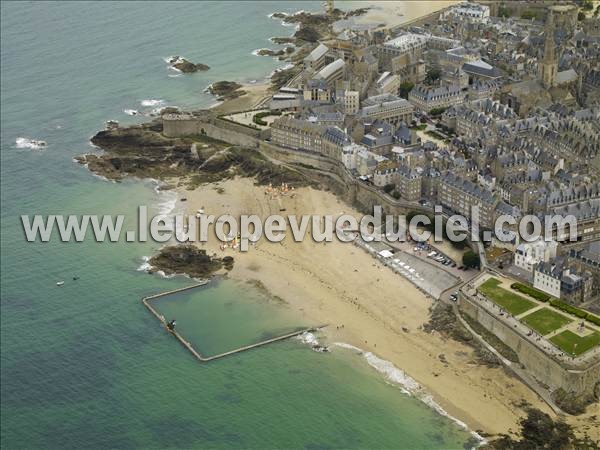 Photo aérienne de Saint-Malo