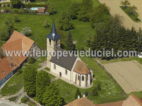 Photo aérienne de Soultz-sous-Forts