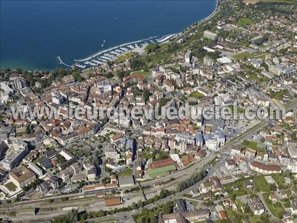 Photo aérienne de Thonon-les-Bains