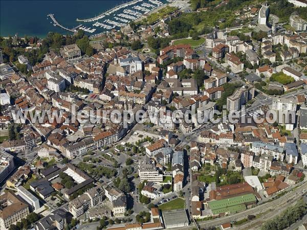 Photo aérienne de Thonon-les-Bains