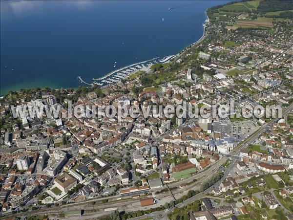 Photo aérienne de Thonon-les-Bains