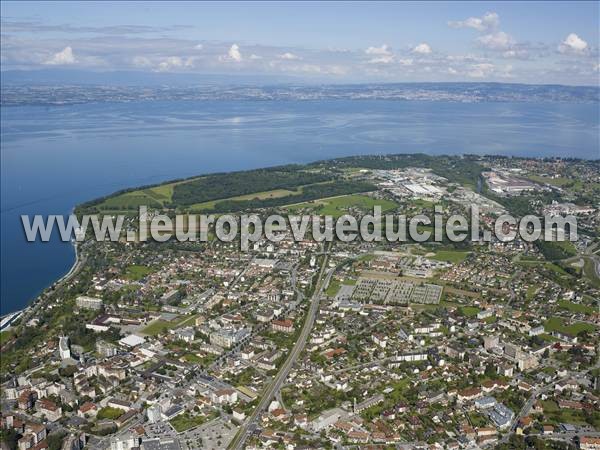 Photo aérienne de Thonon-les-Bains