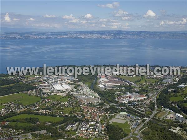 Photo aérienne de Thonon-les-Bains