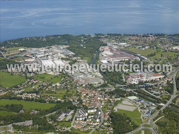 Photo aérienne de Thonon-les-Bains