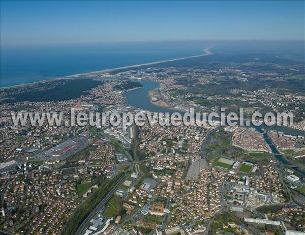 Photo aérienne de Bayonne