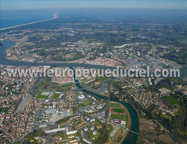 Photo aérienne de Bayonne