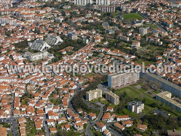 Photo aérienne de Biarritz