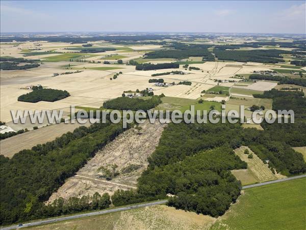 Photo aérienne de Saint-Gervais-les-Trois-Clochers