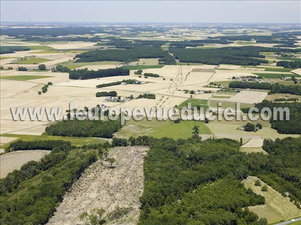 Photo aérienne de Saint-Gervais-les-Trois-Clochers