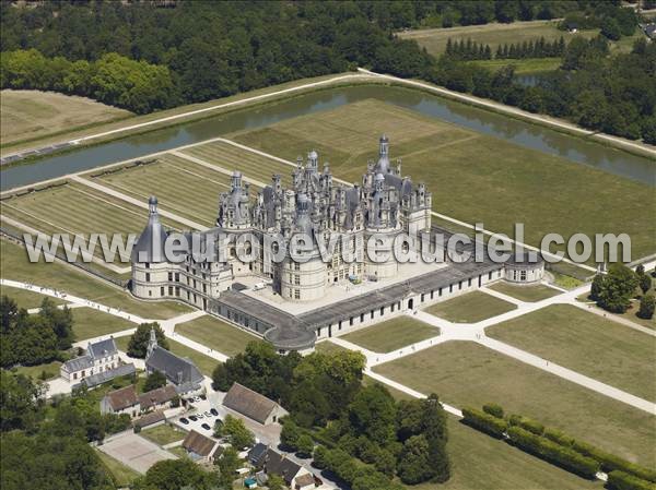 Photo aérienne de Chambord