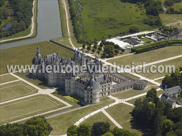 Photo aérienne de Chambord