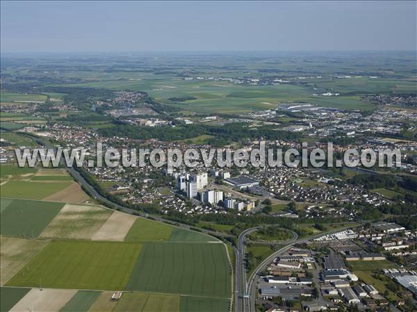 Photo aérienne de Arras