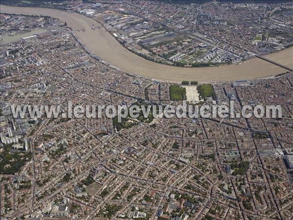 Photo aérienne de Bordeaux