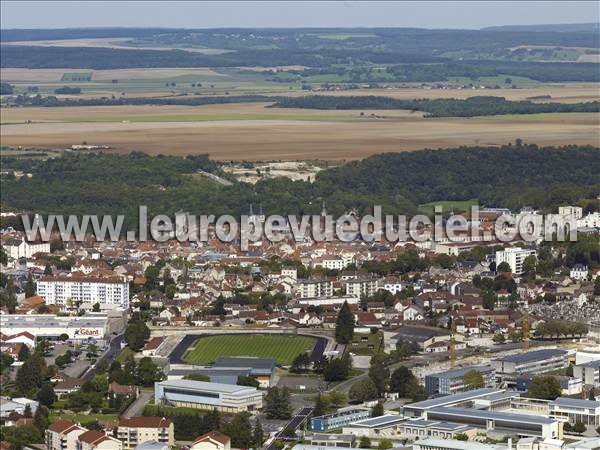 Photo aérienne de Chaumont