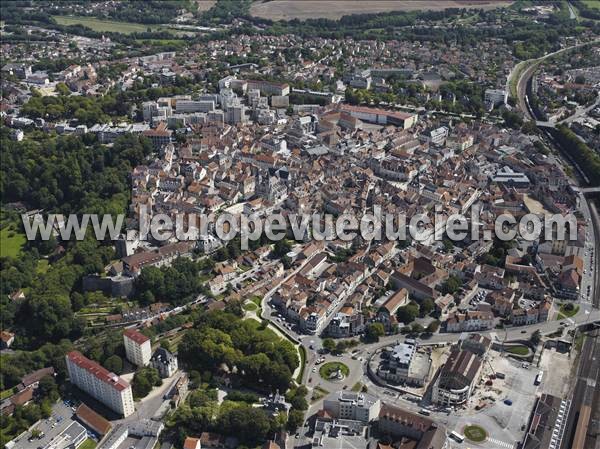 Photo aérienne de Chaumont